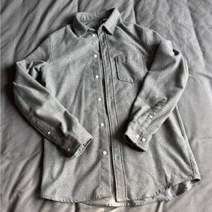H&M Light Gray Button Up Shirt - Men’s